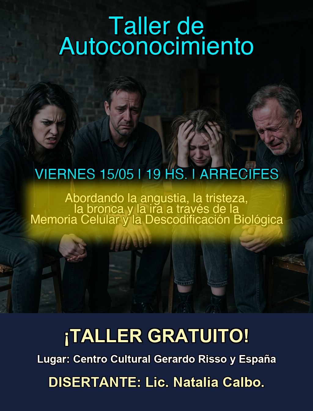 Taller Presencial Flyer