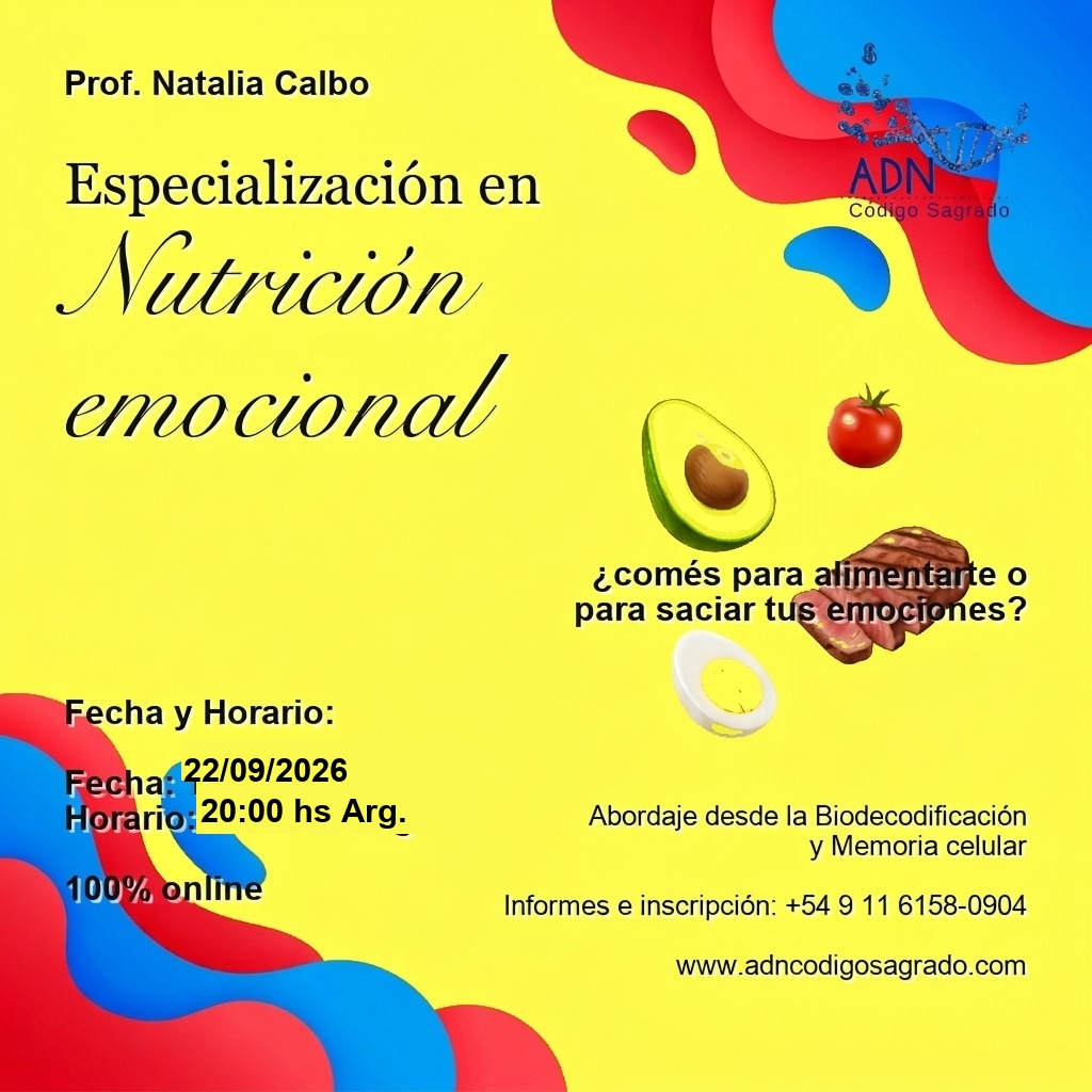 Nutrición Emocional Flyer